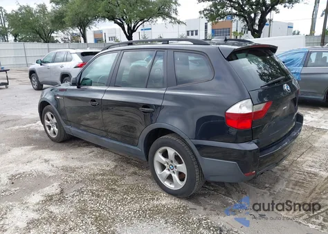 2008 BMW X3 3.0Si from USA, damaged, VIN WBXPC93458WJ16251